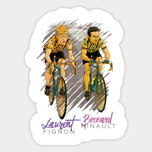 Laurent & Bernard Sticker